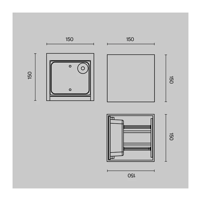 Архитектурная подсветка Фултон / Fulton 3000К 20Вт IP 54 Maytoni O572WL-L20W3K 3