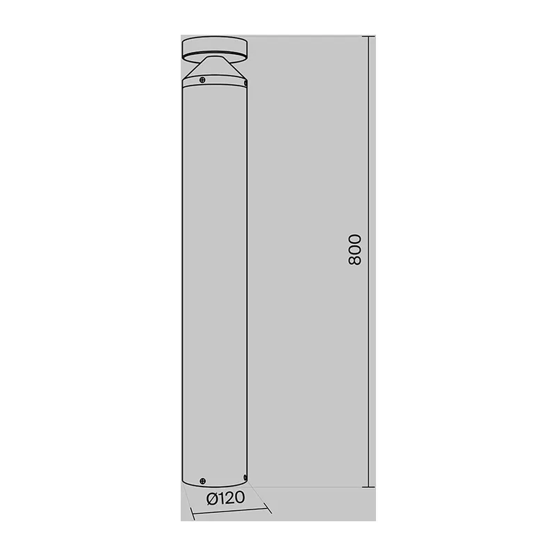 Ландшафтный светильник Ольтен / Olten 3000K 12Вт IP 65 Maytoni O591FL-L12GF3K1 11