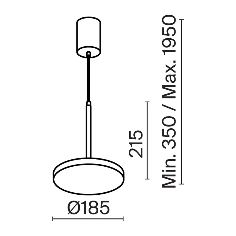 Подвесной светильник Плато / Plato 3000К 12Вт Maytoni P076PL-L12W3K-BS 2