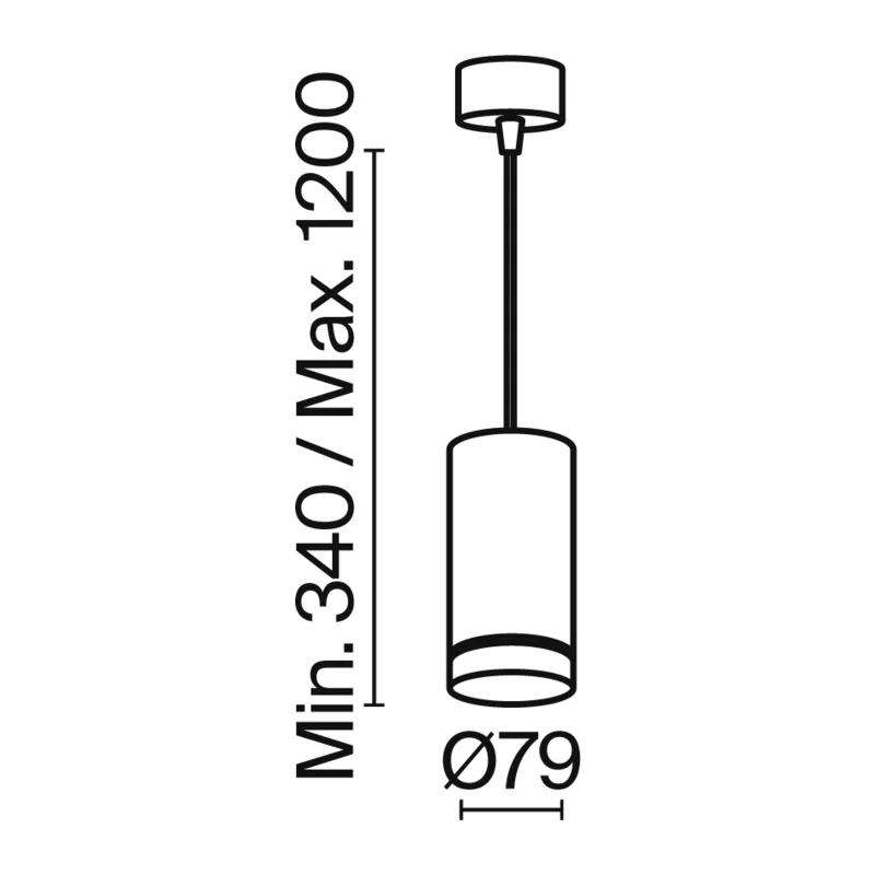 Подвесной светильник Орло / Orlo 3000К 12Вт Maytoni P085PL-12W3K-B 2