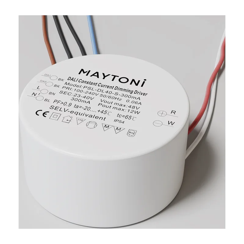 Источник питания DALI DT6 12Вт IP54 Maytoni PSL-DL40-S-300mA 2