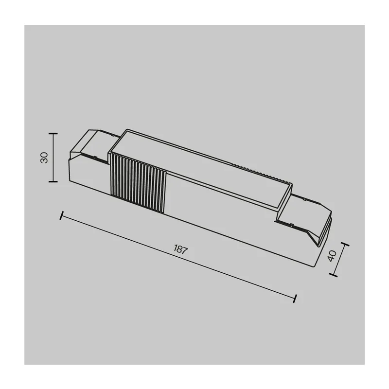 Источник питания TRIAC 38-50Вт IP20 Maytoni PSL-TR40-950-1200mA 3
