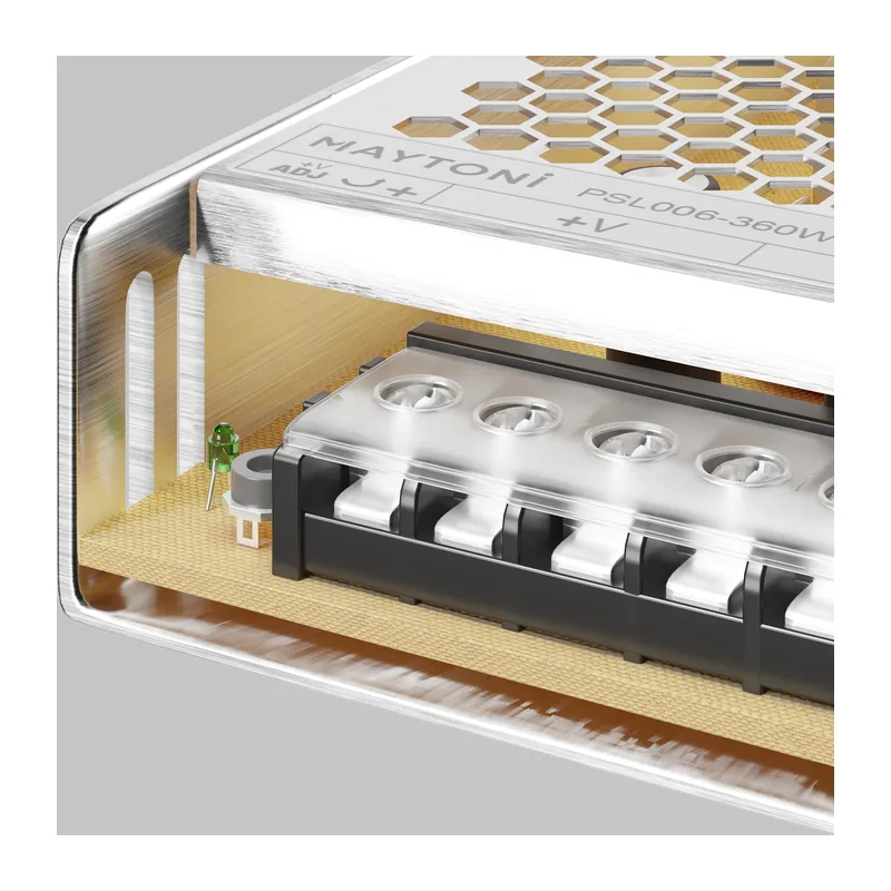 Источник напряжения 48В 360Вт IP20 PSL006 Maytoni PSL006-360W-48V-IP20 2
