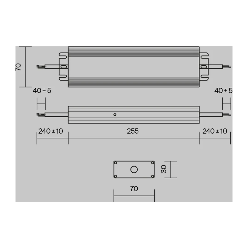 Источник напряжения 48В 200Вт IP67 PSL008 Maytoni PSL008-200W-48V-IP67 6