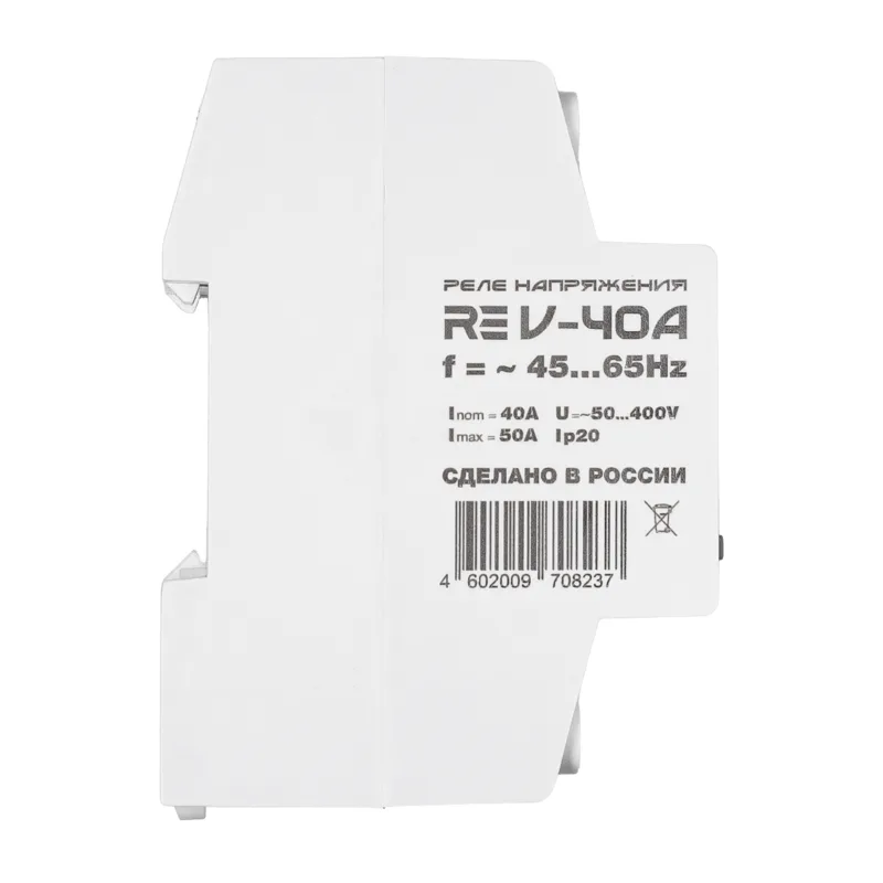 Реле напряжения RE V-40А 6
