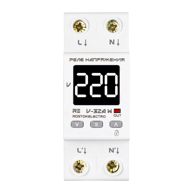 Реле напряжения RE V-32А W