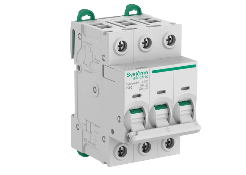 Systeme9 Автоматический выключатель (АВ) B 40A 3P 10kA 400В 2