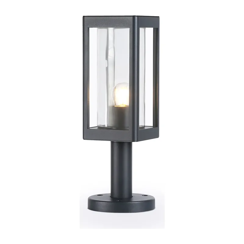 Уличный ландшафтный светильник E27*1 IP54 ST2409 GR/CL серый/прозрачный IP54 E27 max 40W 110*110*350 Ambrella Light 5
