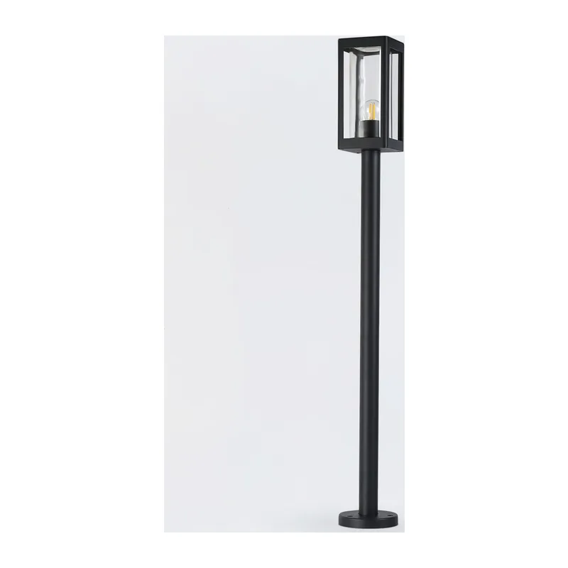 Уличный ландшафтный светильник E27*1 IP54 ST2425 BK/CL черный/прозрачный IP54 E27 max 40W 110*110*1000 Ambrella Light 10