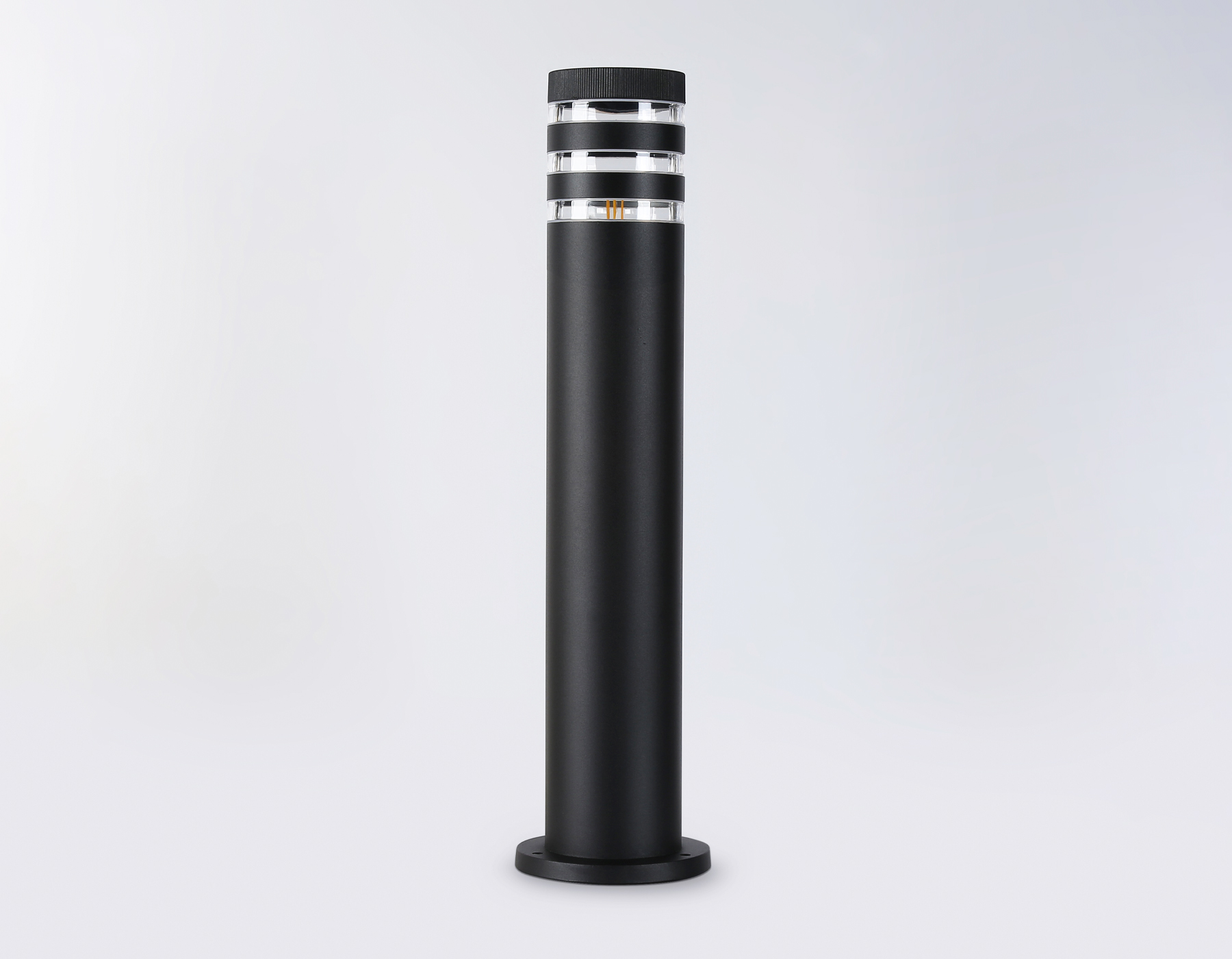 Уличный ландшафтный светильник ST2566 BK/CL черный/прозрачный IP54 E27 max 40W D110*625 Ambrella Light 8