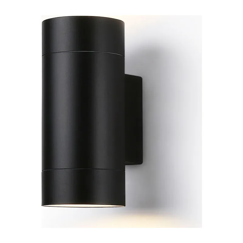 Уличный настенный архитектурный светильник ST3304/2 BK черный IP54 GX53/2 max 15W 205*90*140 Ambrella Light 5
