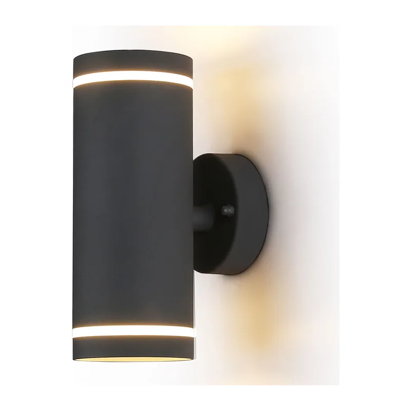 Уличный настенный архитектурный светильник ST3332/2 GR серый IP54 GX53/2 max 15W 210*85*125 Ambrella Light 6