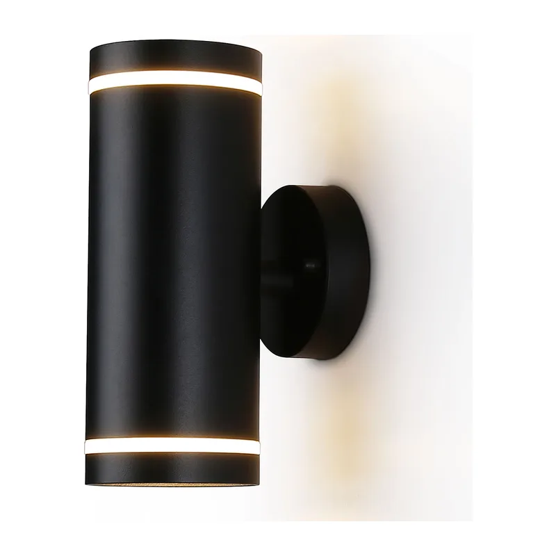 Уличный настенный архитектурный светильник ST3333/2 BK черный IP54 GX53/2 max 15W 210*85*125 Ambrella Light 5