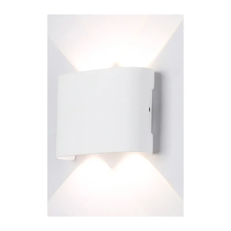 Уличный настенный архитектурный светодиодный светильник ST4451/4 WH белый IP65 LED 4200K 4W 106*80*37 Ambrella Light 7