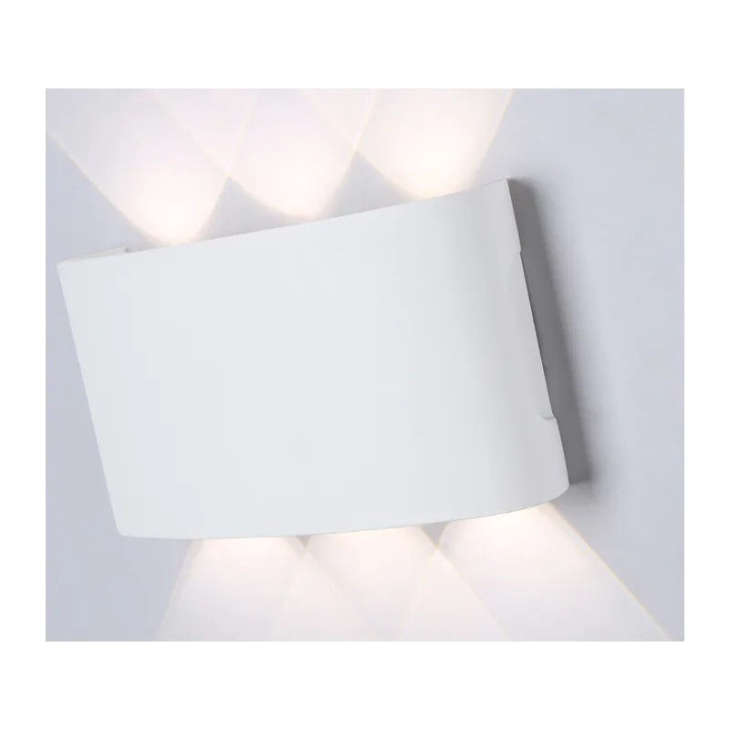 Уличный настенный архитектурный светодиодный светильник ST4455/6 WH белый IP65 LED 4200K 6W 158*80*40 Ambrella Light 6
