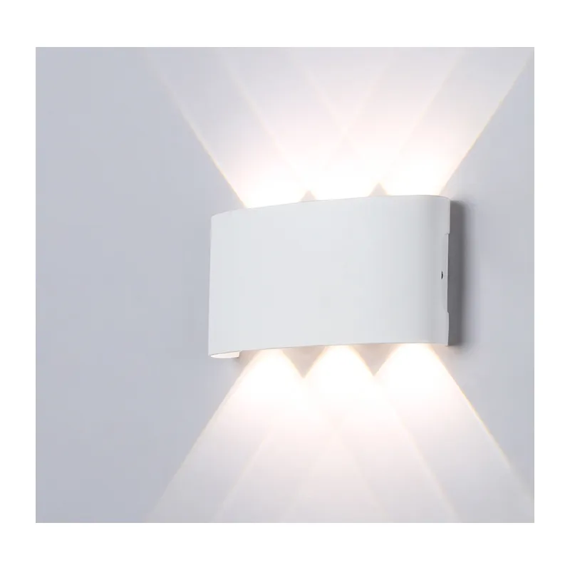 Уличный настенный архитектурный светодиодный светильник ST4455/6 WH белый IP65 LED 4200K 6W 158*80*40 Ambrella Light 7