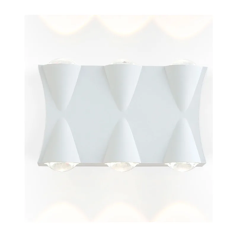 Уличный настенный светодиодный светильник IP54 ST4485/6 WH белый LED 4200K 6W IP54 140*80*45 Ambrella Light 5