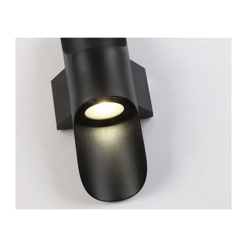 Уличный настенный светодиодный светильник IP54 ST4535 BK черный LED 4200K 8W IP54 220*66*100 Ambrella Light 6