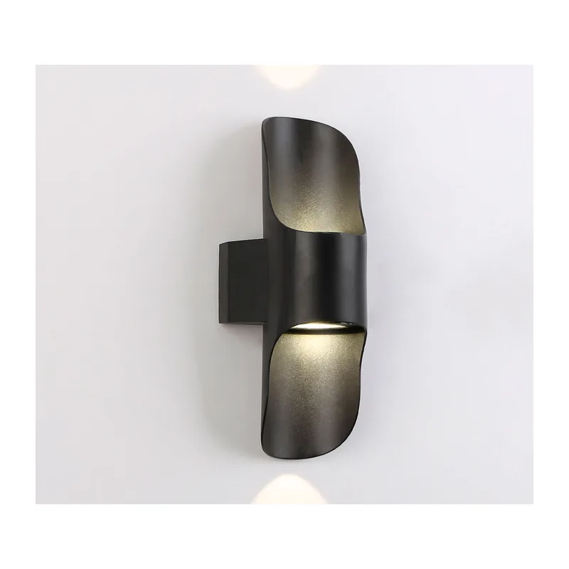 Уличный настенный светодиодный светильник IP54 ST4535 BK черный LED 4200K 8W IP54 220*66*100 Ambrella Light 7