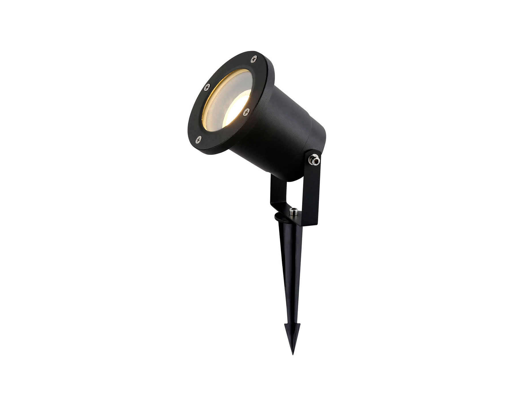 Уличный светильник в грунт ST6338 BK черный IP65 GU10 max 35W D92*315 Ambrella Light 6