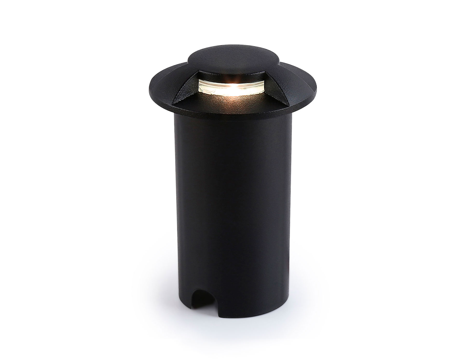 Уличный светодиодный светильник в грунт ST6525 BK черный IP67 LED 4200K 1W D60*93 Ambrella Light 6