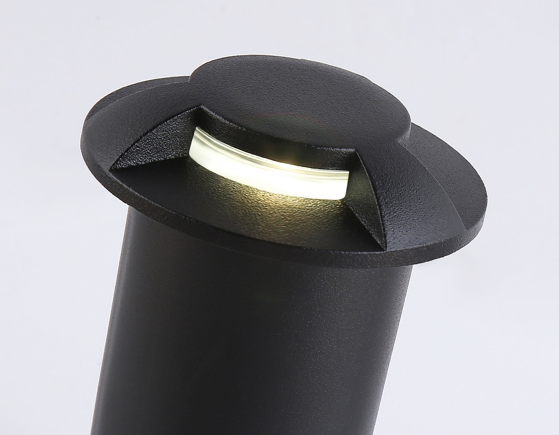 Уличный светодиодный светильник в грунт ST6525 BK черный IP67 LED 4200K 1W D60*93 Ambrella Light 7