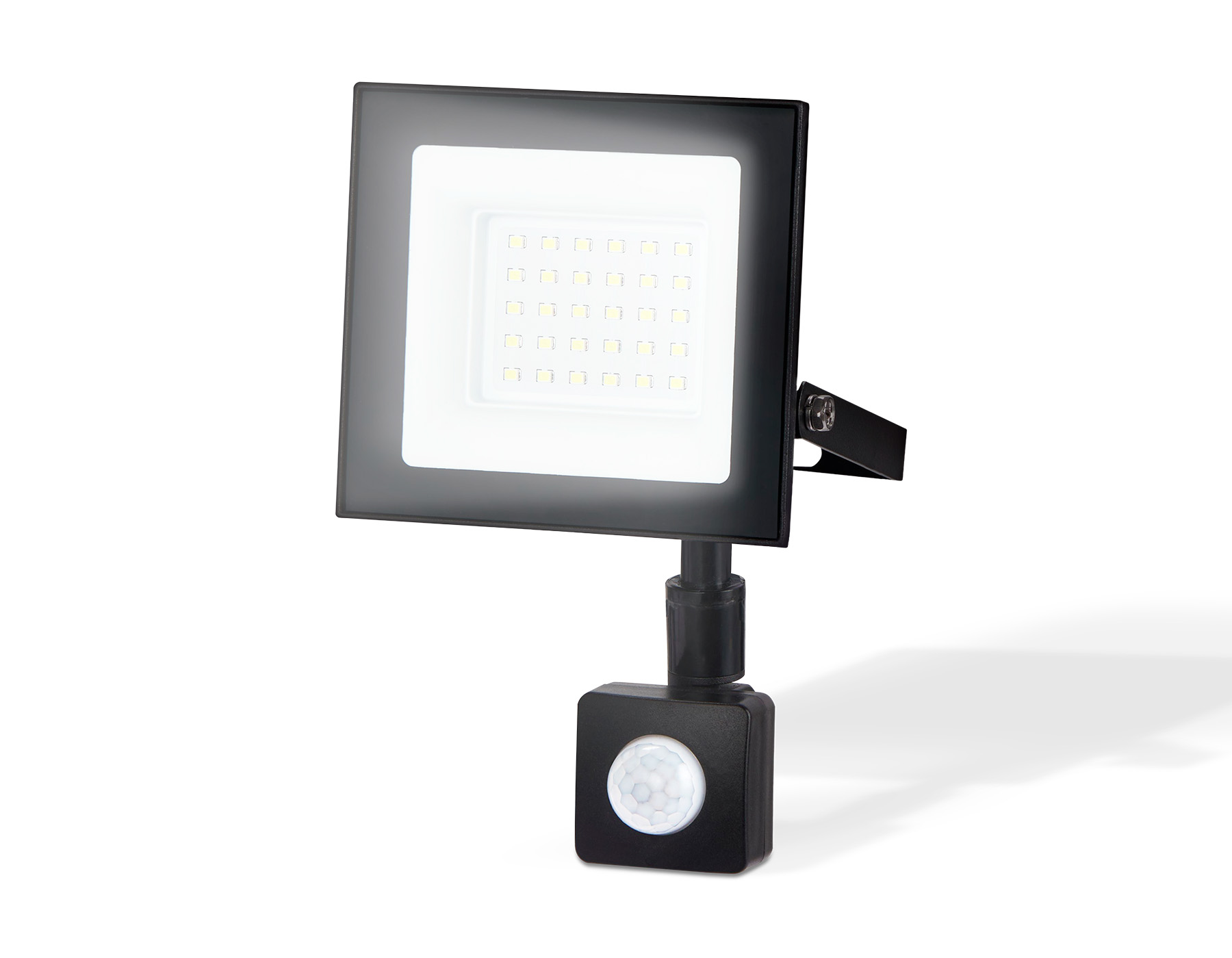 Прожектор светодиодный с датчиком движения ST8113 BK черный IP65 LED 6500K 30W 134*116*26 Ambrella Light 3