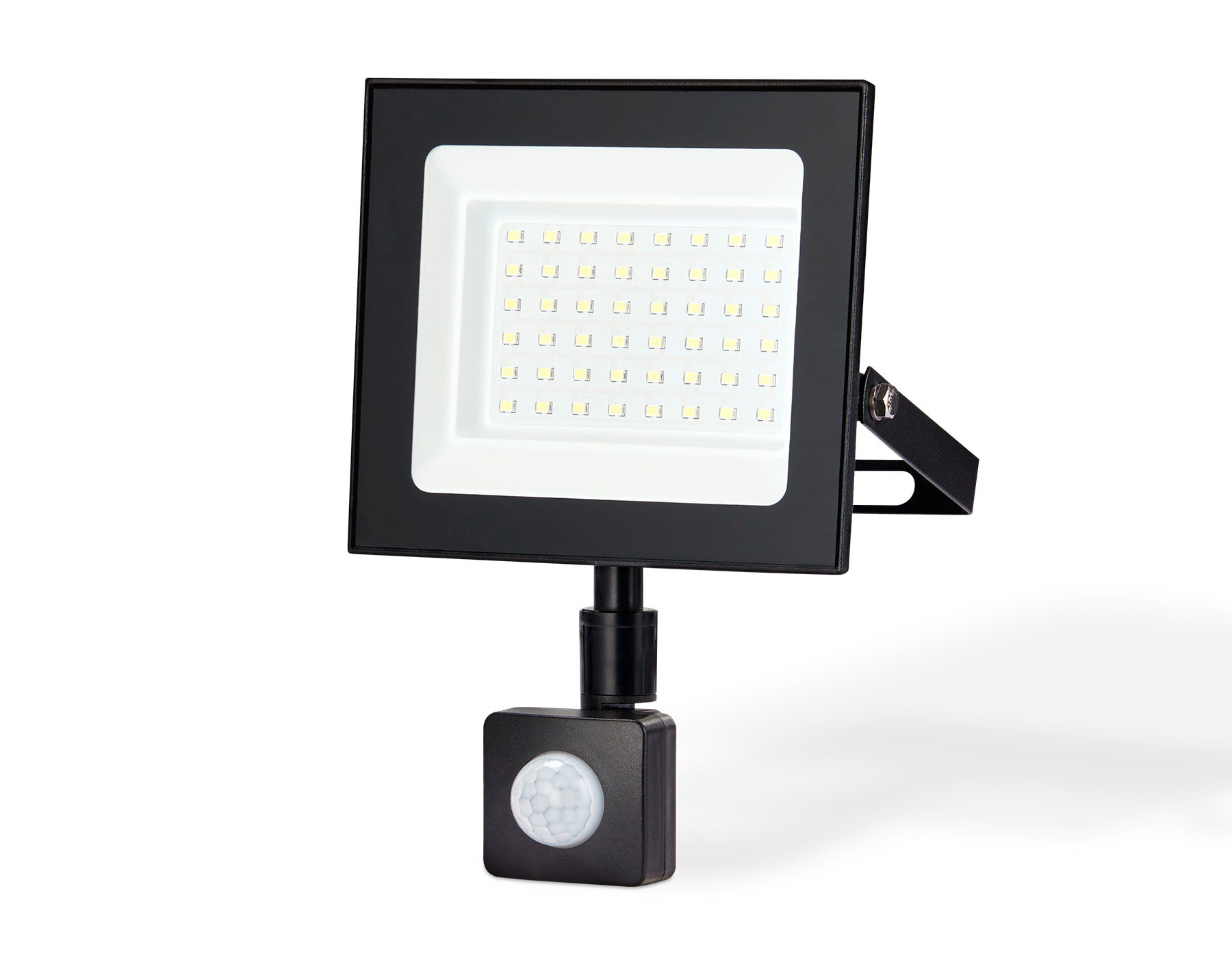 Прожектор светодиодный с датчиком движения ST8115 BK черный IP65 LED 6500K 50W 160*134*28 Ambrella Light 4