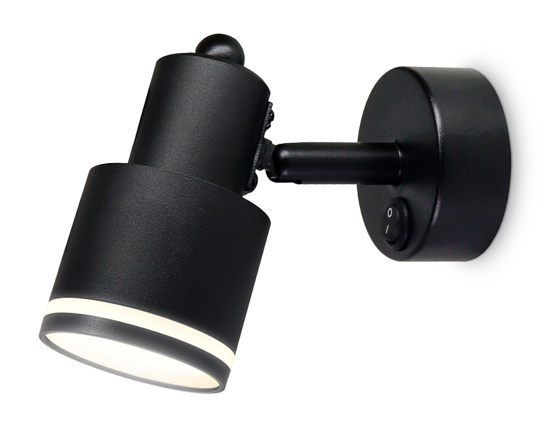Накладной поворотный спот с выключателем TA1282 BK черный GU10 max 12W 100*55*132 Ambrella Light 4