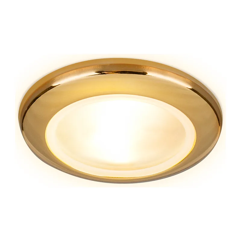 Встраиваемый точечный светильник MR16 1*GU5.3 IP44 TN110 GD золото GU5.3 D92*35 Ambrella Light 3