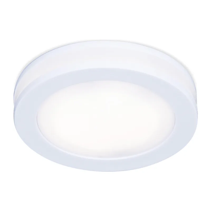 Встраиваемый точечный светильник 4200K 7Вт TN140 WH белый LED 4200K 7W D80*30 Ambrella Light 5