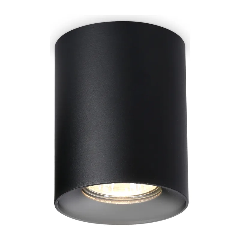 Накладной точечный светильник MR16 1*GU10 TN213137 BK черный GU10 max 12W D80*100 Ambrella Light 7