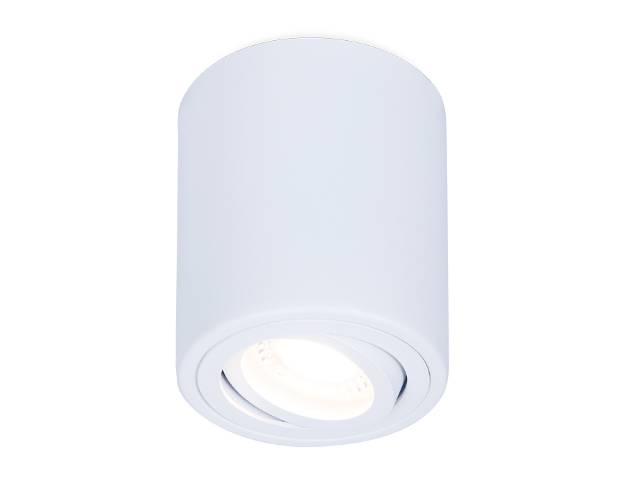 Накладной поворотный точечный светильник TN225 WH белый GU5.3 D80*100 Ambrella Light 4