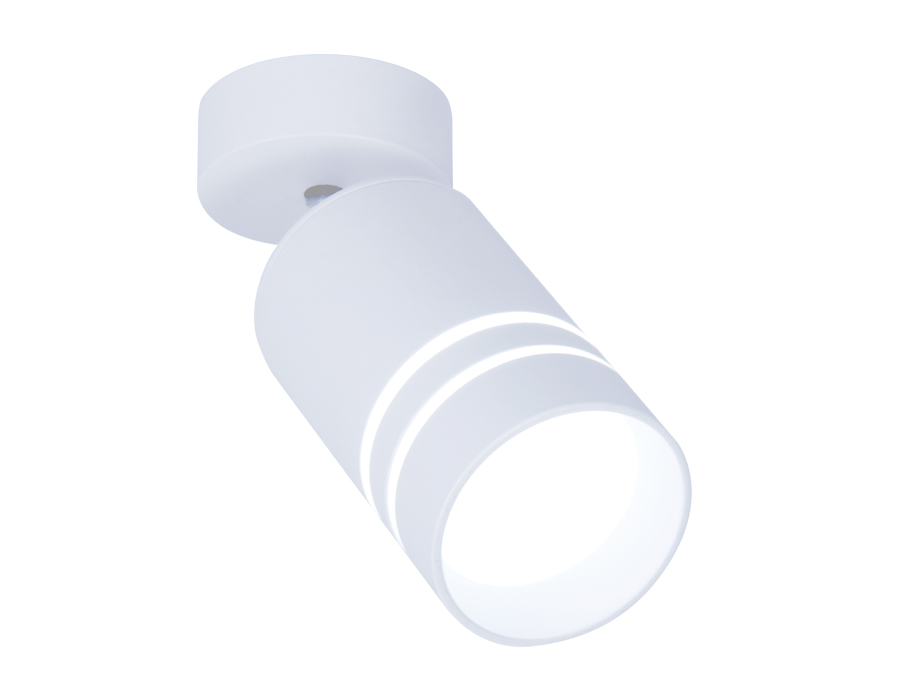 Поворотный светодиодный точечный светильник TN245 WH/S белый/песок LED 4200K 5W D60*100 Ambrella Light 4