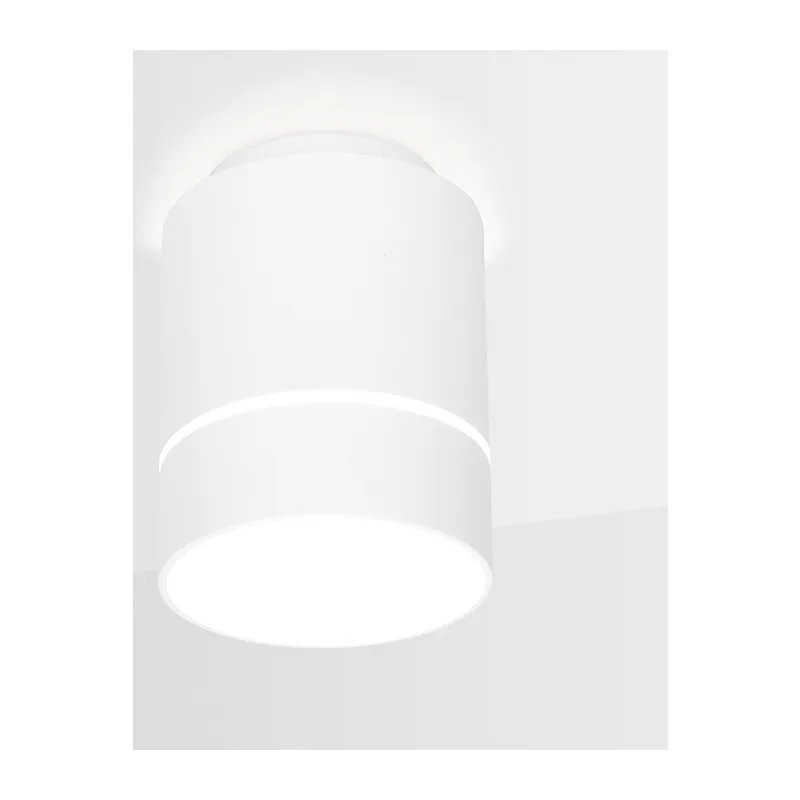 Накладной точечный светильник 4200K 7Вт TN256 WH/S белый/песок LED 4200K 7W D80*135 Ambrella Light 5