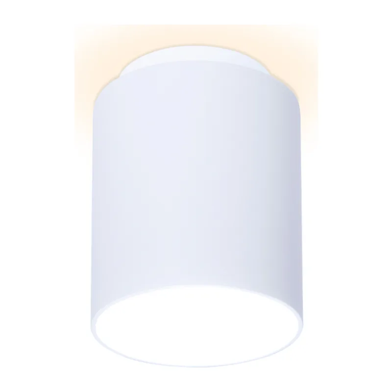 Накладной точечный светильник 4200K 7Вт TN260 WH/S белый/песок LED 4200K 7W D80*100 Ambrella Light 4