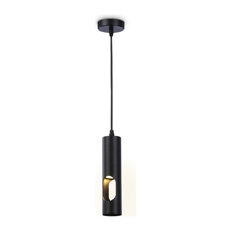Подвесной светильник 1*GU10 TN5108 BK черный GU10 max 12W D55*1245 Ambrella Light 6