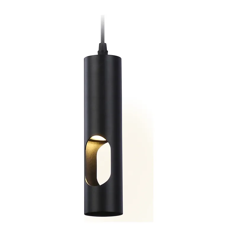 Подвесной светильник 1*GU10 TN5108 BK черный GU10 max 12W D55*1245 Ambrella Light 7