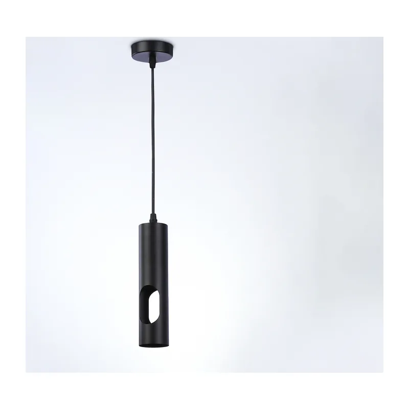 Подвесной светильник 1*GU10 TN5108 BK черный GU10 max 12W D55*1245 Ambrella Light 8