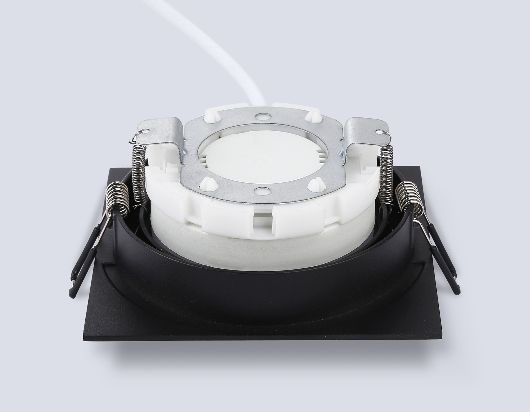 Встраиваемый точечный светильник GX53 TN51804 BK черный GX53 max 15W 110*110*23 Ambrella Light 11