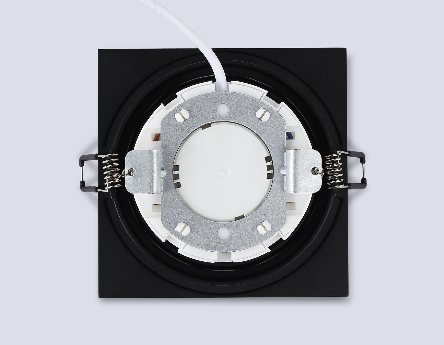 Встраиваемый точечный светильник GX53 TN51804 BK черный GX53 max 15W 110*110*23 Ambrella Light 12