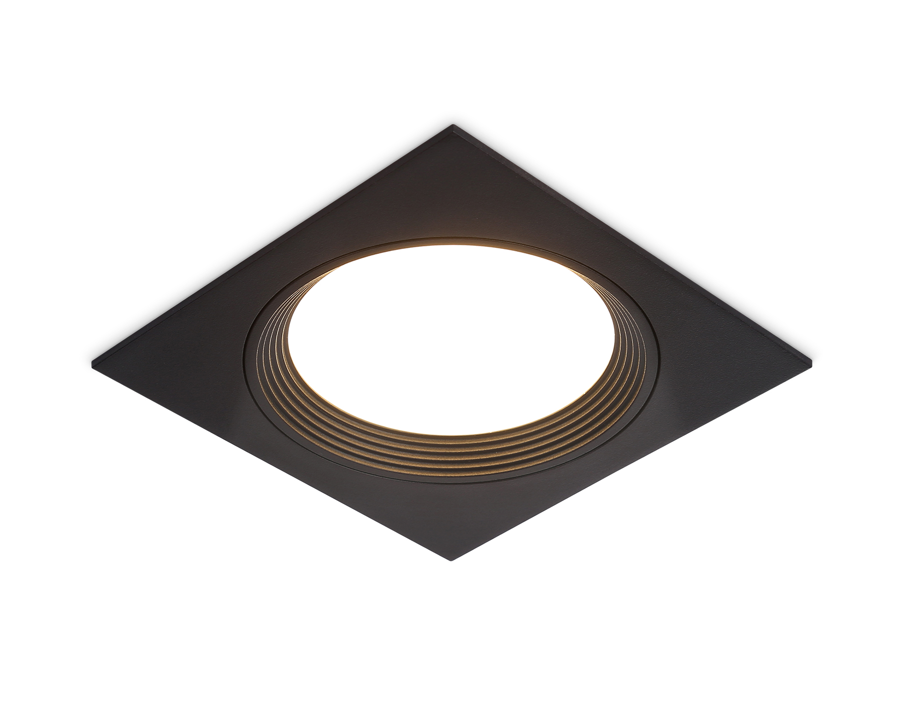Встраиваемый точечный светильник GX53 TN51804 BK черный GX53 max 15W 110*110*23 Ambrella Light 8