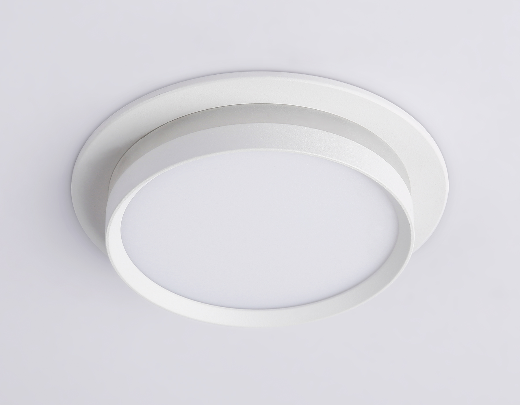 Встраиваемый точечный светильник GX53 TN5214 WH белый GX53 max 15W D105*40 Ambrella Light 9