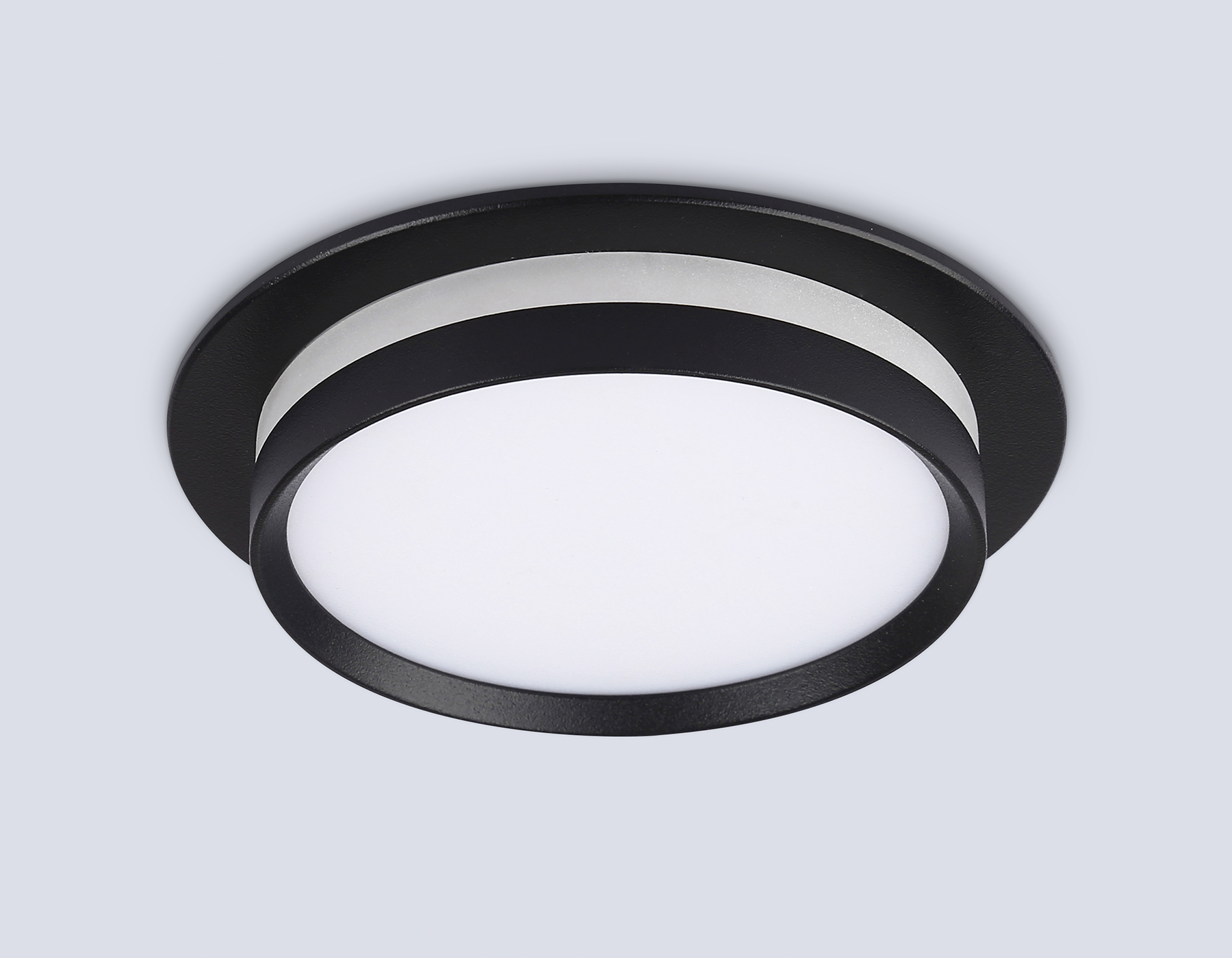 Встраиваемый точечный светильник GX53 TN5215 BK черный GX53 max 15W D105*40 Ambrella Light 10