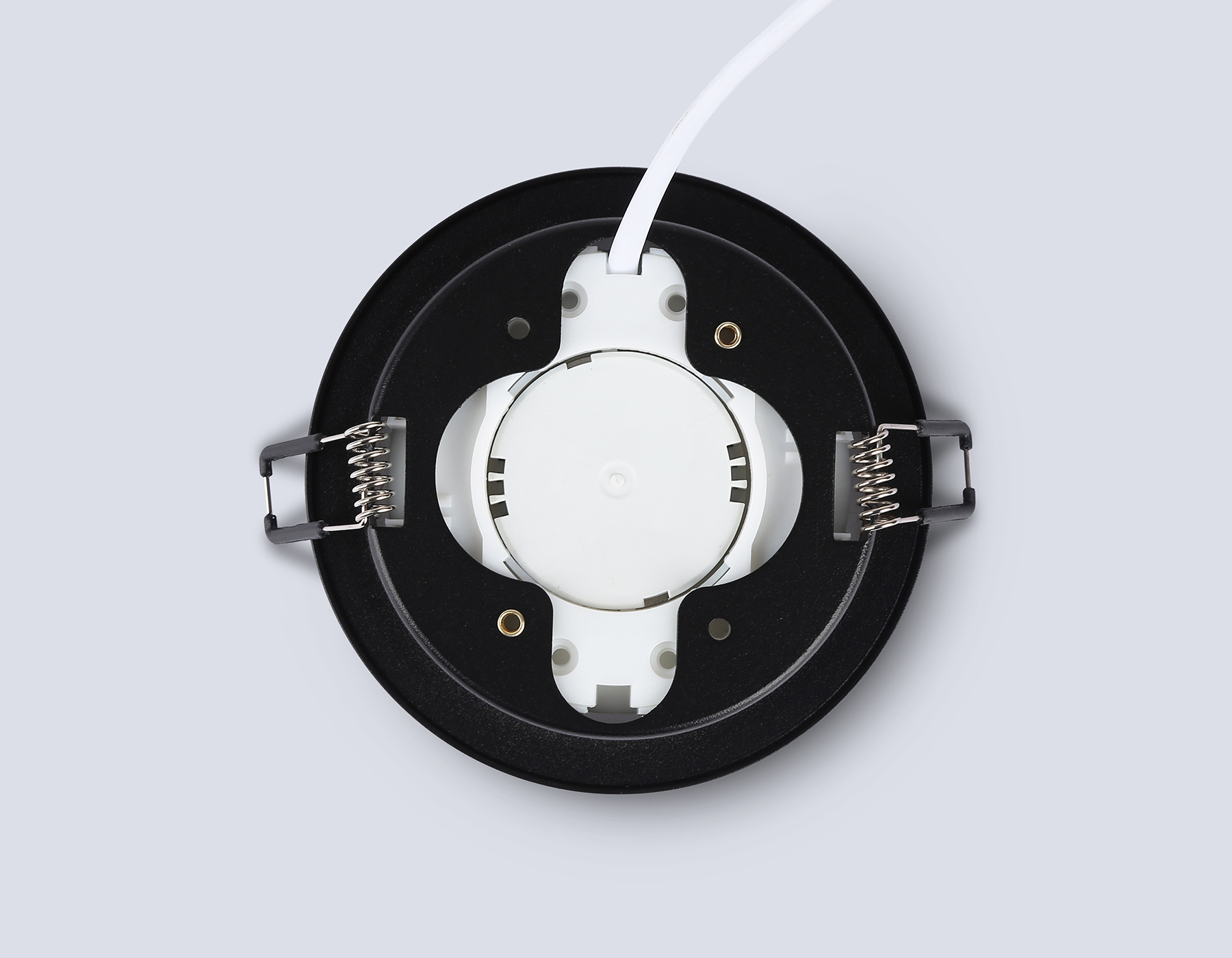 Встраиваемый точечный светильник GX53 TN5215 BK черный GX53 max 15W D105*40 Ambrella Light 12