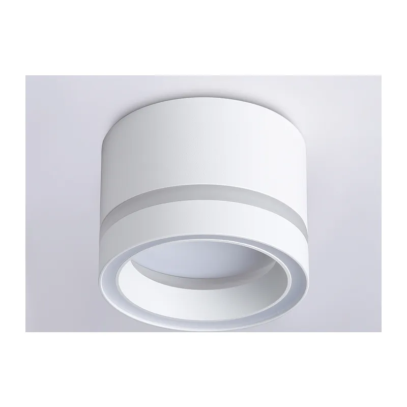Накладной точечный светильник 1*GX53 TN5245 WH белый GX53 max 12W D85*62 Ambrella Light 10