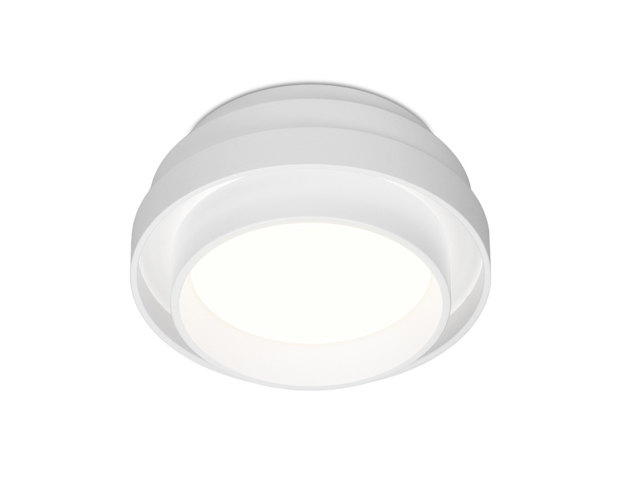 Накладной точечный светильник GX53 TN601 WH/S белый/песок GX53 D110*53 Ambrella Light 7