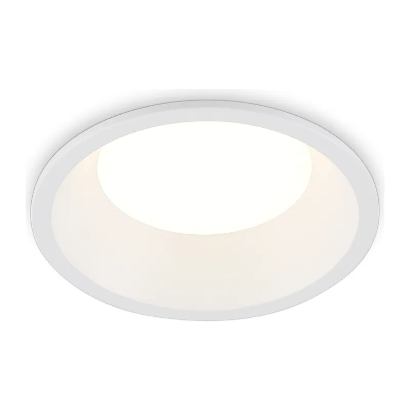 Встраиваемый точечный светильник 1*GX53 IP44 TN6757 WH белый IP44 GX53 max 15W D105*33 Ambrella Light