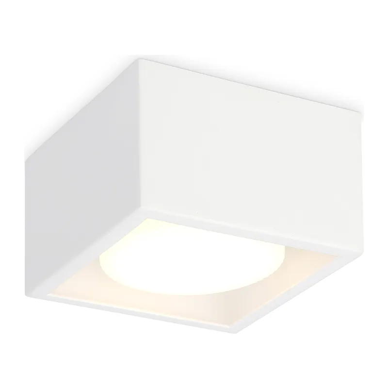 Накладной точечный светильник 1*GX53 TN70825 WH белый GX53 max 12W 100*100*60 Ambrella Light 7