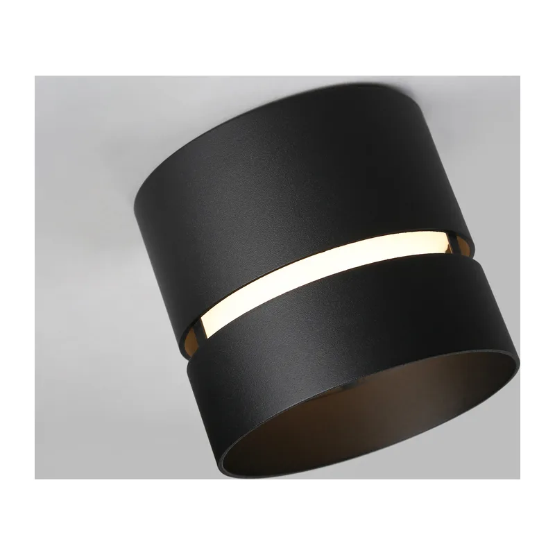 Накладной точечный светильник 1*GX53 TN71052 BK черный GX53 max 12W D85*75 Ambrella Light 7